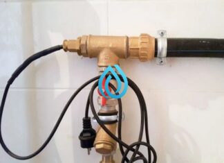 Греющий кабель для водопровода внутри трубы