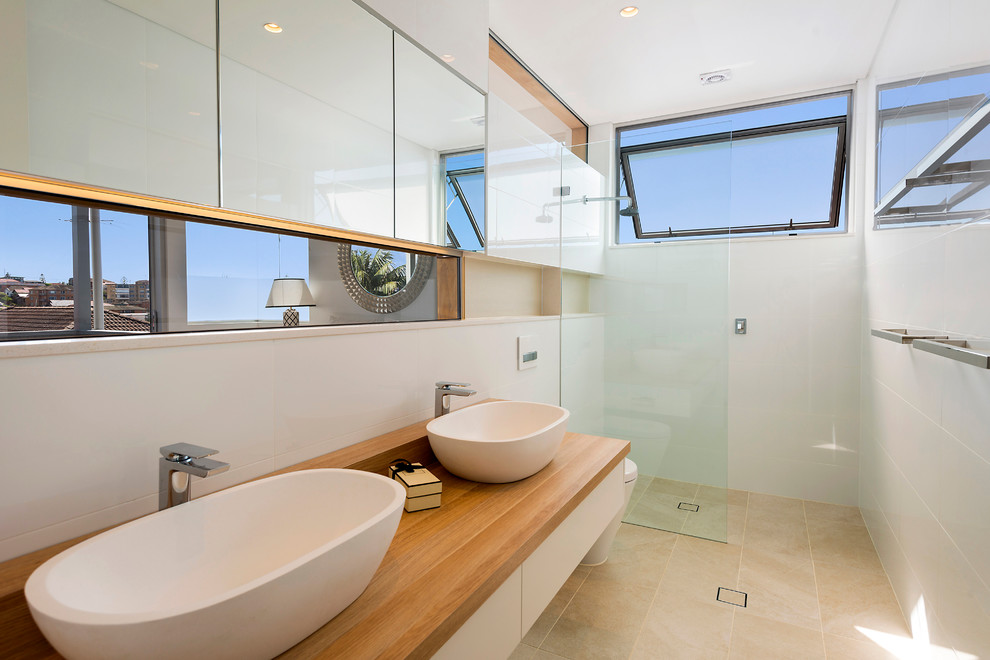 узкая ванная комната дизайн фото